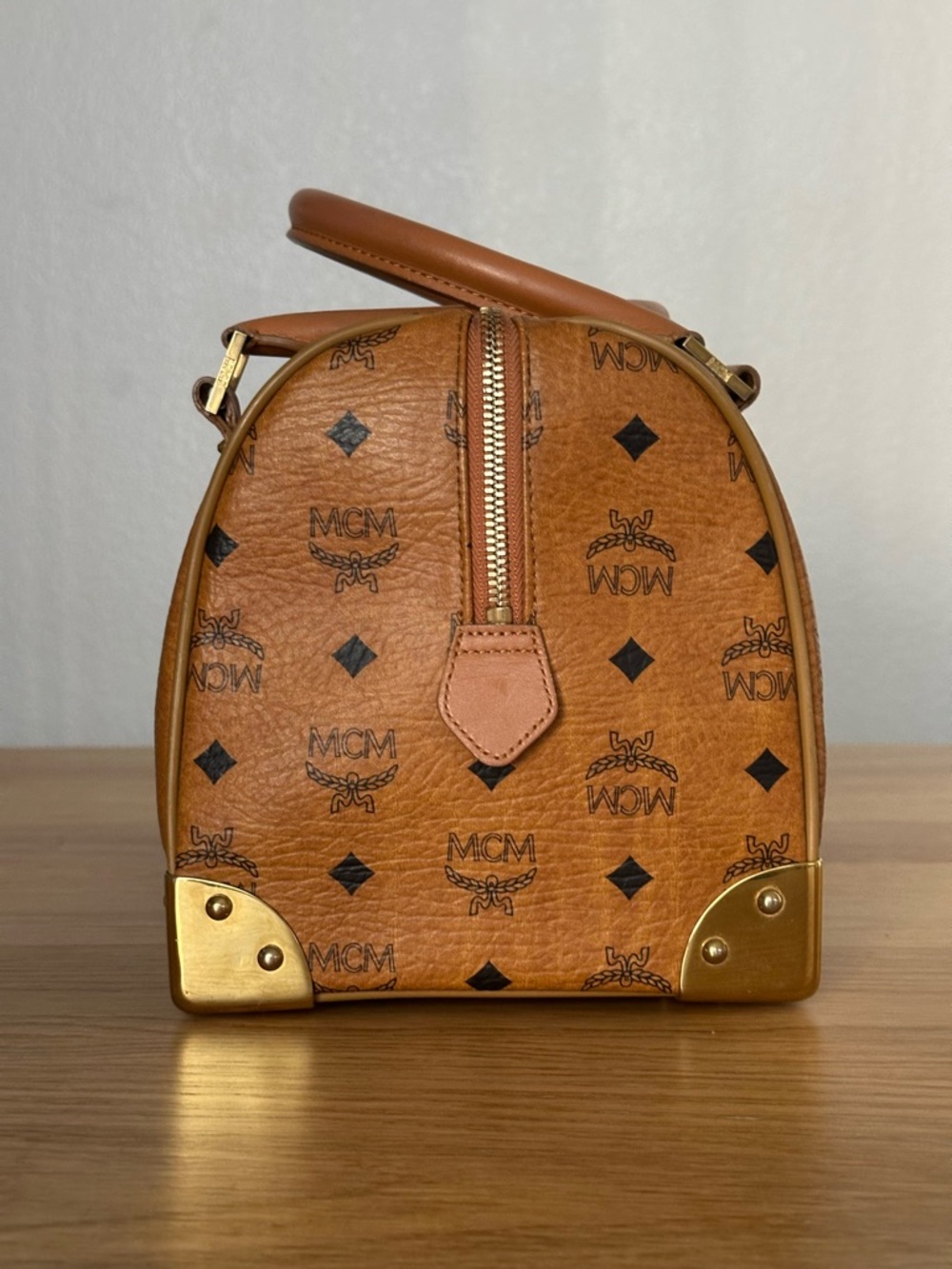 MCM Limited Boston Bag with dustbag - Picture 4 of 16